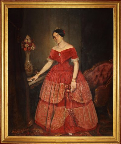 Portrait of Manuelita Rosas by Prilidiano Pueyrredon